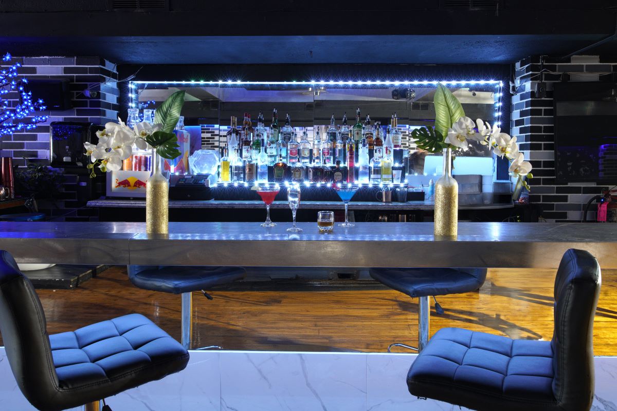 a waterfall, a lot of tree and a great view from the sky