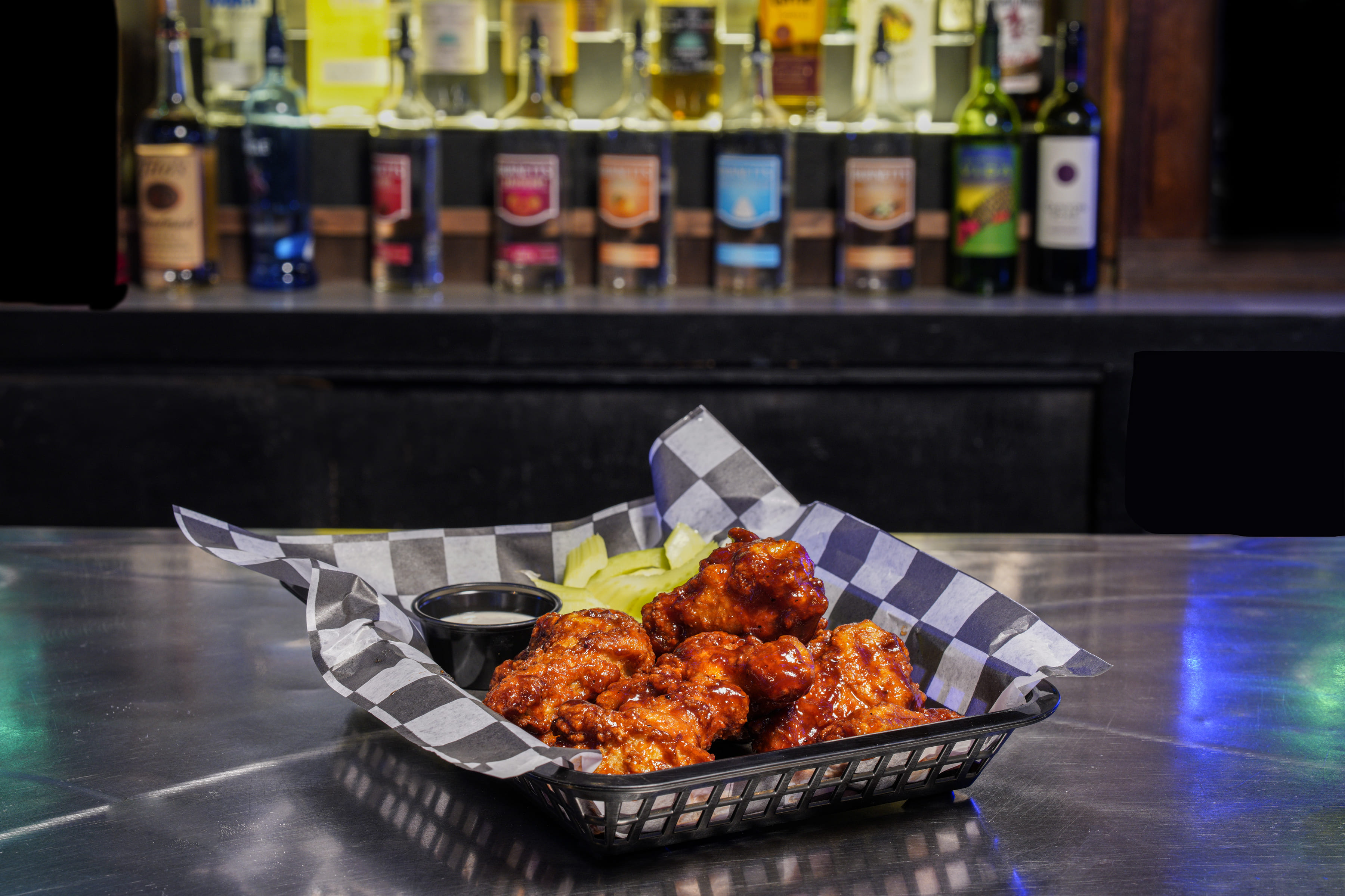 big rocks with some trees